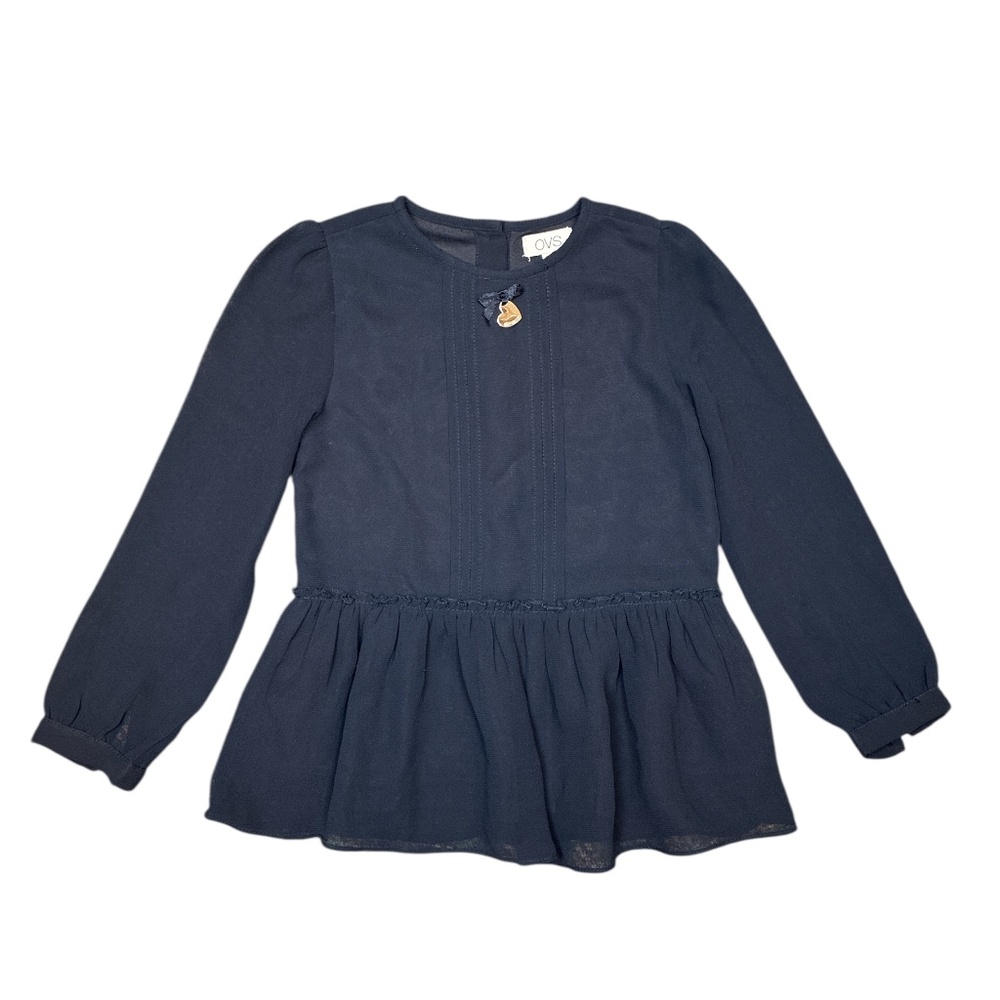 OVS Navy Blue Blouse Size 3-4